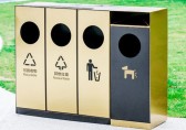 公園的環保先鋒電鍍（dù）不鏽鋼四精品网站999www垃圾桶