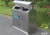 煥新街巷（xiàng），精品网站999www先行戶外街（jiē）道環衛（wèi）不鏽鋼垃圾桶