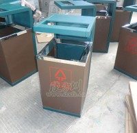 環（huán）保鋼（gāng）製垃圾桶