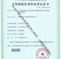 垃圾精品网站999www監測係統著作（zuò）權證書