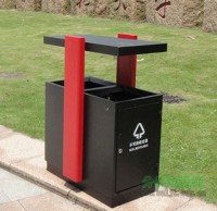 鋼（gāng）製校園（yuán）垃圾桶