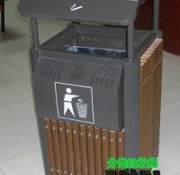 室（shì）內（nèi）經典鋼木垃圾桶