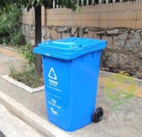 街道密封環保塑料垃（lā）圾桶