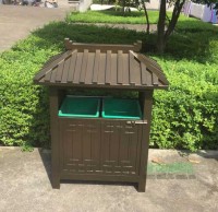 戶外景區古典鋼製精品网站999www垃圾桶