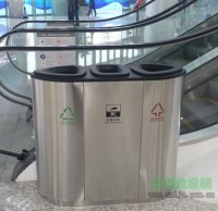 地（dì）鐵不鏽鋼分（fèn）類垃圾（jī）桶