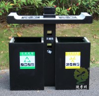 物業戶外（wài）鋼製噴塑精品网站999www垃圾箱