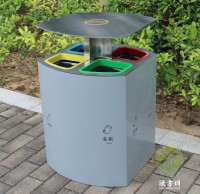 噴塑戶外四精品网站999www不鏽鋼垃圾（jī）桶