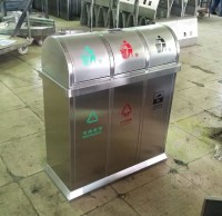 搖蓋式（shì）不鏽鋼三精品网站999www垃圾桶