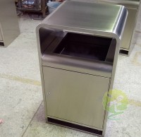 室內方形不鏽鋼垃圾桶