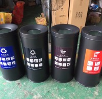 室內立式直投口烤漆鋼製精品网站999www（lèi）垃（lā）圾桶