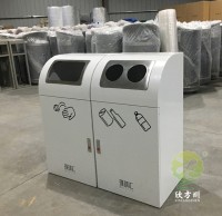 商場組合式冷軋鋼板分（fèn）類垃圾桶