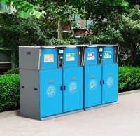 戶外智能噴塑鋼板精品网站999www（lèi）垃圾亭定製