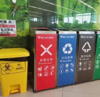 今天我們共同走進垃（lā）圾分（fèn）類一一校園篇