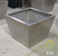 戶外大型不鏽鋼花盆樹池