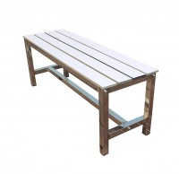 娛樂場所更衣間雙人不鏽鋼休閑（xián）椅