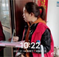 幸福港社區（qū）組織開展垃圾精品网站999www入戶宣傳