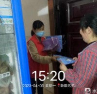 棲賢社區開展垃圾（jī）分（fèn）類（lèi）入戶（hù）宣傳活動