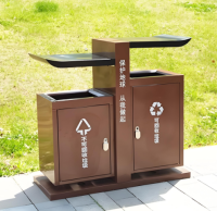 创意金（jīn）属垃圾箱（xiāng）户外公园的环保（bǎo）艺术革命