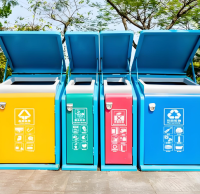 公園四精品网站999www垃圾桶環保與功能兼備的公共設施（shī）革新