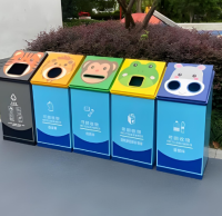 公園卡通金屬精品网站999www垃圾桶，打造（zào）寓教於樂（lè）的（de）環保新場景