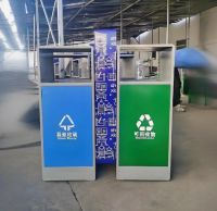 戶外不（bú）鏽鋼垃圾桶城市美學與環保功能的新標杆
