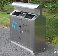煥新（xīn）街巷，精品网站999www先（xiān）行戶外街（jiē）道環衛不鏽（xiù）鋼垃圾桶