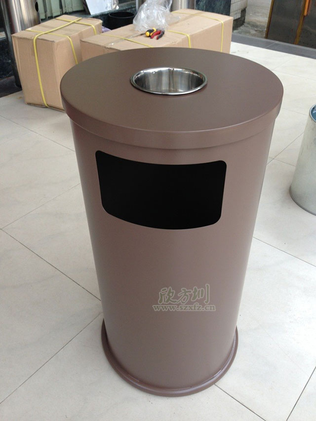 鋼製烤漆垃圾桶