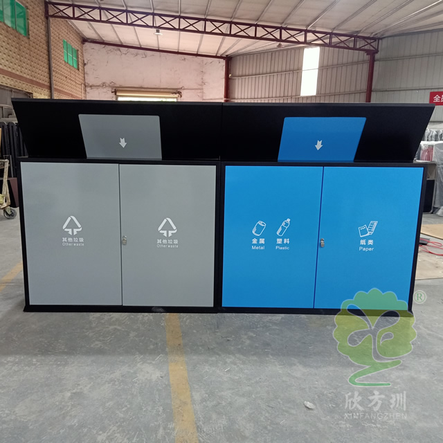 大型戶外垃圾(jī)桶生產廠(chǎng)家製(zhì)作(zuò)基地 大型戶外垃圾桶生產廠家製作基地