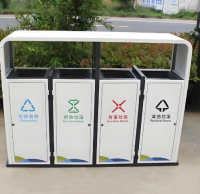 四（sì）連體樱花草视频WWW金屬垃圾桶開啟垃圾樱花草视频WWW（lèi）智能化管理新時代
